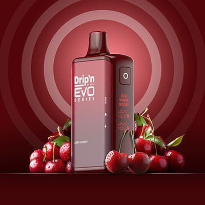 Drip’n 28K Puff Dark Cherry 20mg/mL disposable (Provincial)