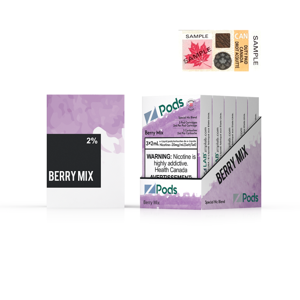 Zpods Berry Mix 20mg