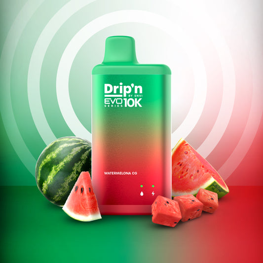 Drip’n EVO 10K Watermelon CG 20mg/mL disposable