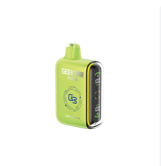 Geek bar Pulse 9000 Green Apple ice disposable