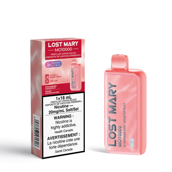 Lost Mary 10000 Strawberry Grapefruit 20mg/mL disposable