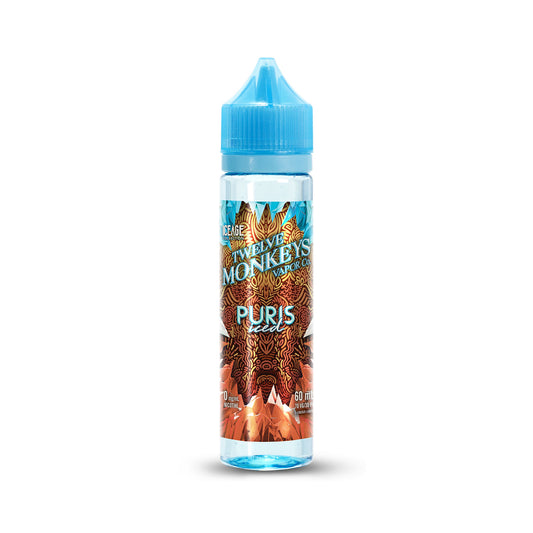 Twelve Monkeys E-Liquid Puris 0mg - 60ml