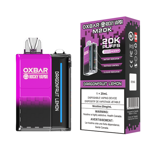 Oxbar M20K Dragonfruit Lemon 20mg/ml disposable