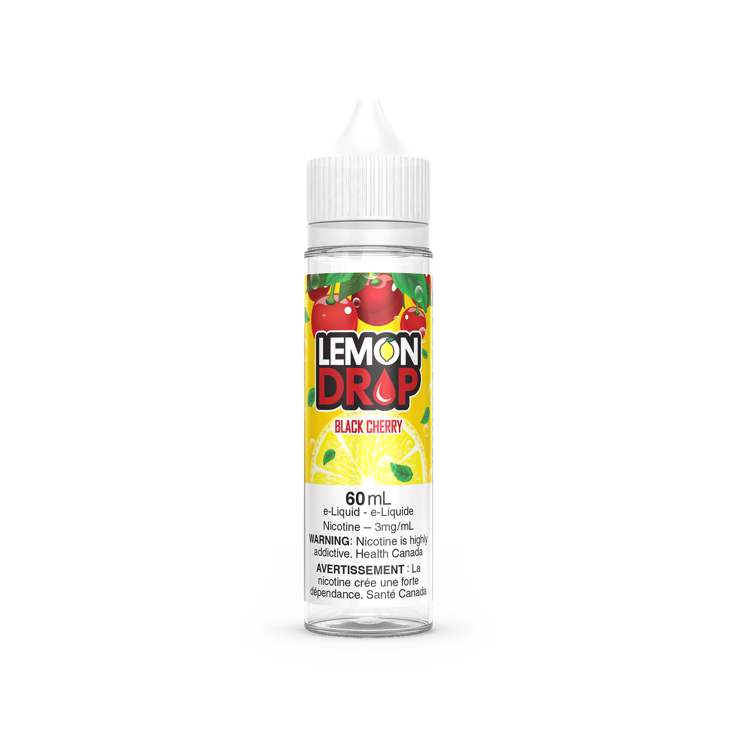 Lemon drop e-liquid Black cherry 12mg - 60ml  (Provincial)