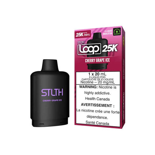 Stlth Loop Pod 25K Cherry Ice 20mg/20ml (Provincial)