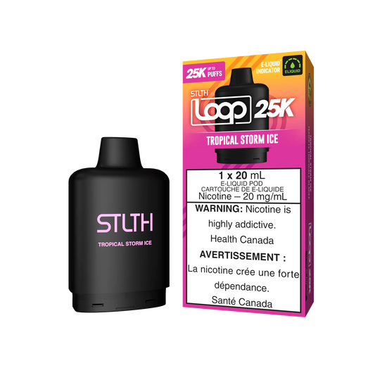Stlth Loop Pod 25K Tropical Storm ice 20mg - 20ml (Provincial)