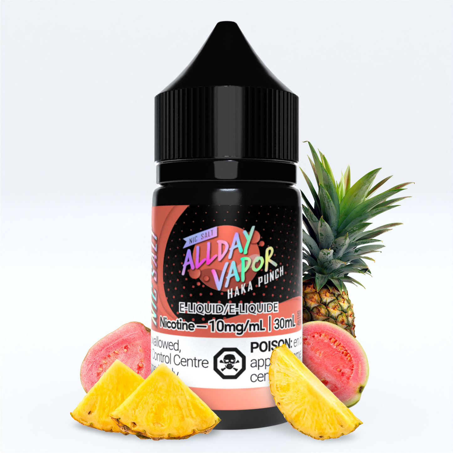 All day vapor E-liquid Haka punch 10mg - 30ml