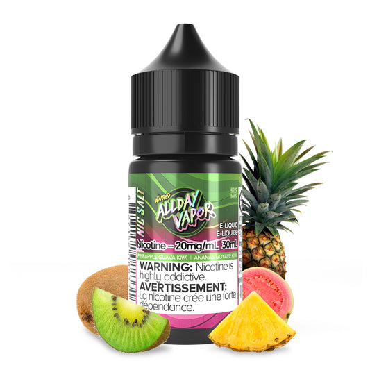 All day Vapor E-liquid Pineapple Guava Kiwi 20mg - 30ml