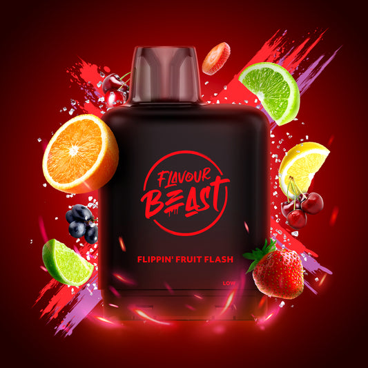 Flavour Beast LevelX Boost pod 25K Flippin’ Fruit Flash (Provincial) 20mg/mL