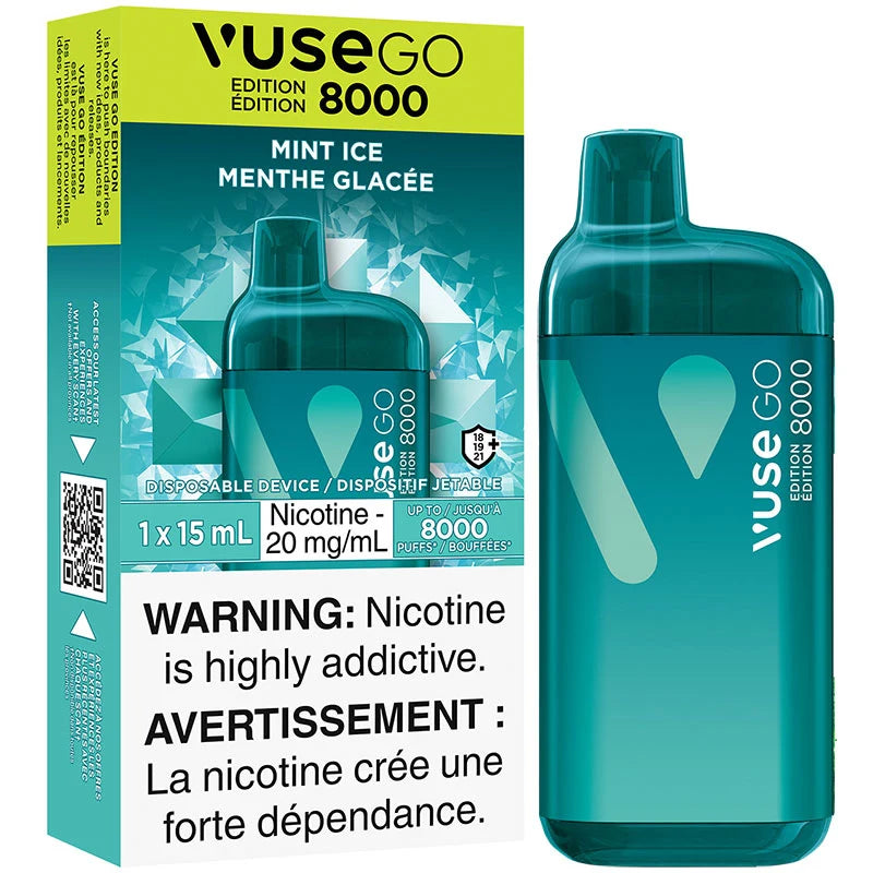 Vuse Go 8000 Mint Ice 20mg/ml Disposable (Provincial)