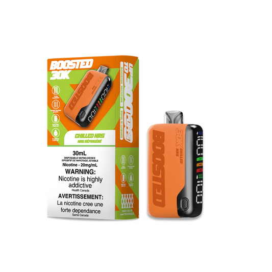 Boosted 30K Chilled NRG Disposable Vape 20mg/ml (Provincial)