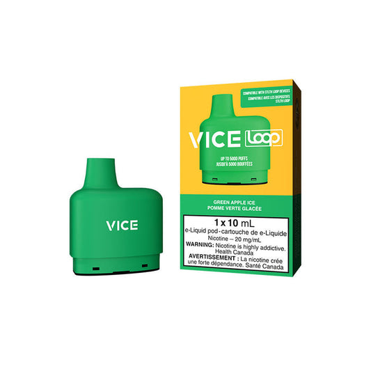 Vice loop pod green apple ice 20mg/ml 10ml