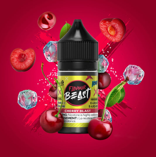Flavour Beast E-Liquid Cherry Blast Iced 20mg - 30ml (Provincial)