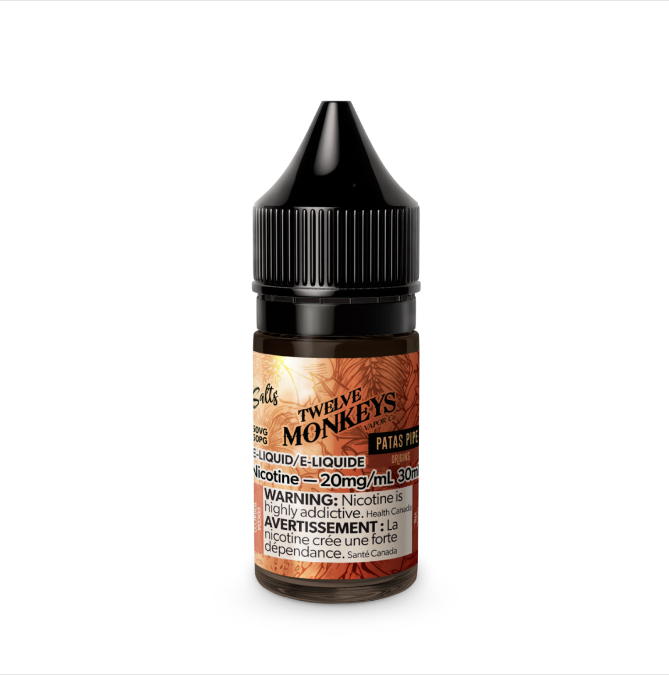 Twelve monkeys E-liquid Patas Pipe 10mg - 30ml