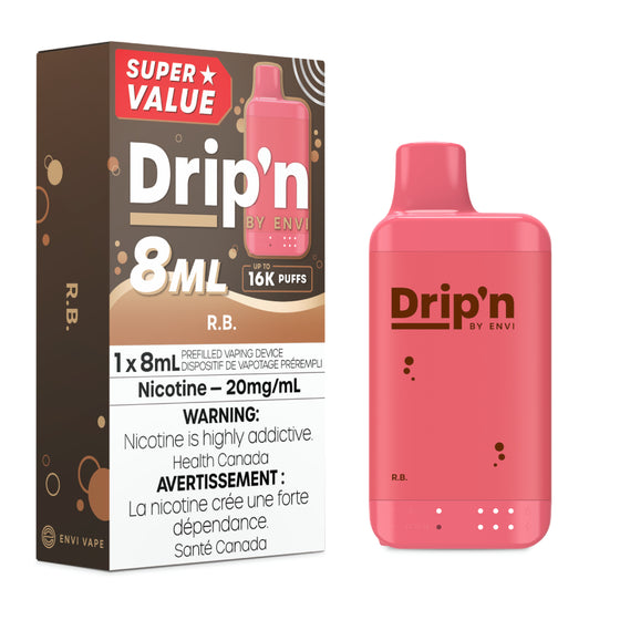 Drip’n 16k R. B. 20mg/ml disposable (Provincial)