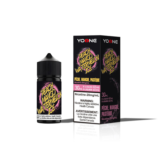 Yoone E-liquid Peach Mango Watermelon Ice 20mg - 30ml