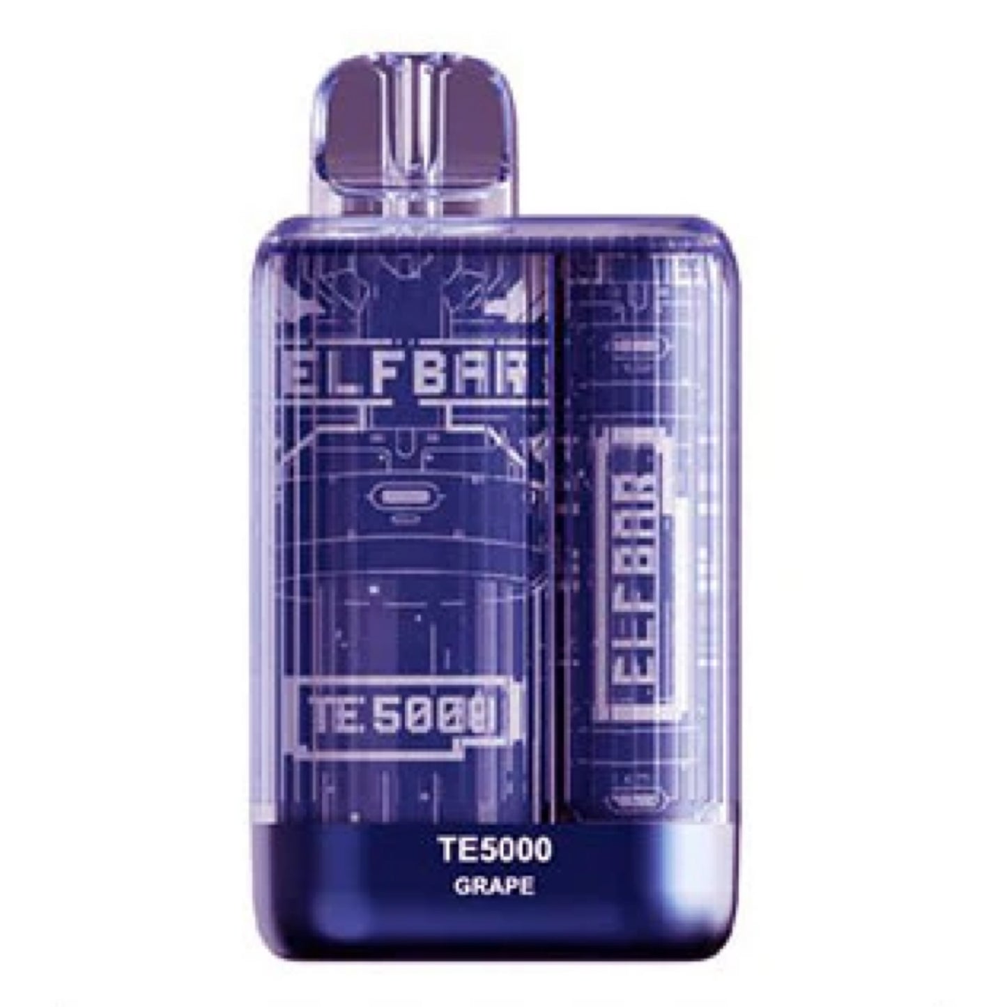 Elf Bar TE5000 Grape disposable 20mg/mL disposable