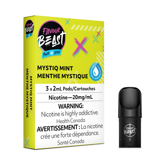 Flavour beast Mystiq mint iced pods