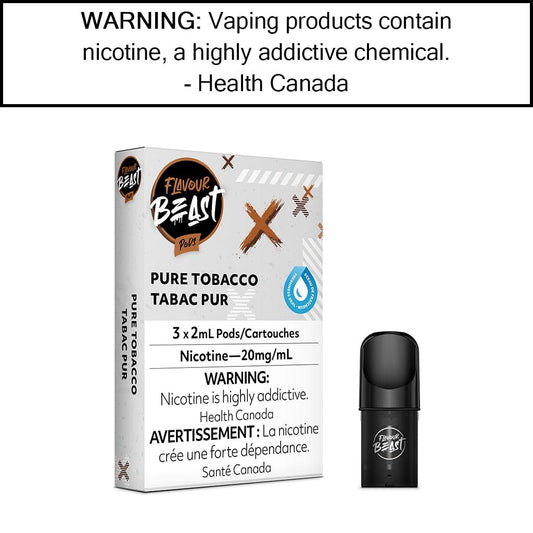 Flavour beast Pure Tobacco pods