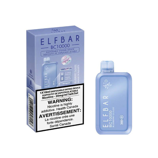 Elf Bar BC10K Blueberry Cloudz 20mg/mL disposable (Provincial)