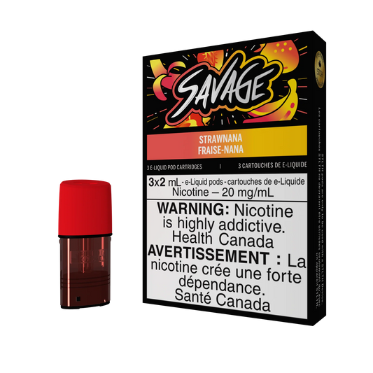 Stlth savage Strawnana pods 20mg