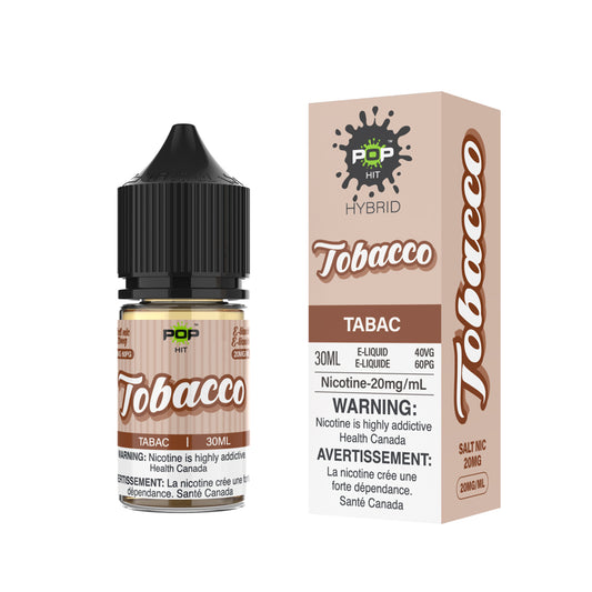 Pop hit E-liquid Tobacco 20mg - 30ml