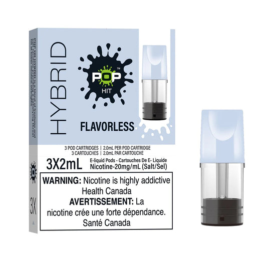 Pop Hit Flavourless Pods 20mg