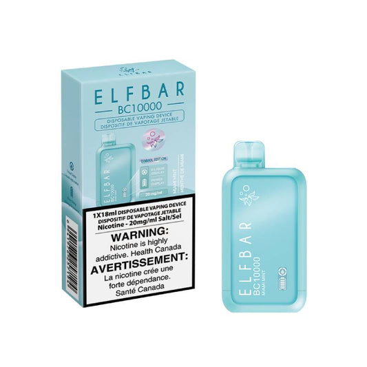 Elf Bar BC10K Miami Mint 20mg/mL disposable