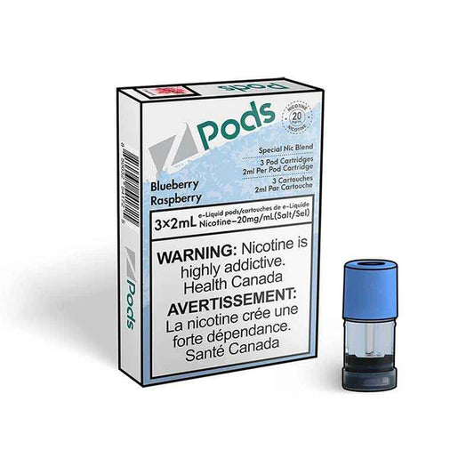Zpods Blueberry Raspberry 20mg (Provincial)