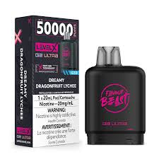 Flavour Beast LevelX G2 Ultra pod 50k Dreamy Dragonfruit Lychee Iced 20mg (Provincial)