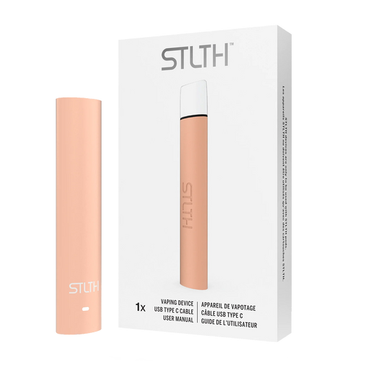 Stlth Solo Device Kit - Rose Gold Rubberized Type C