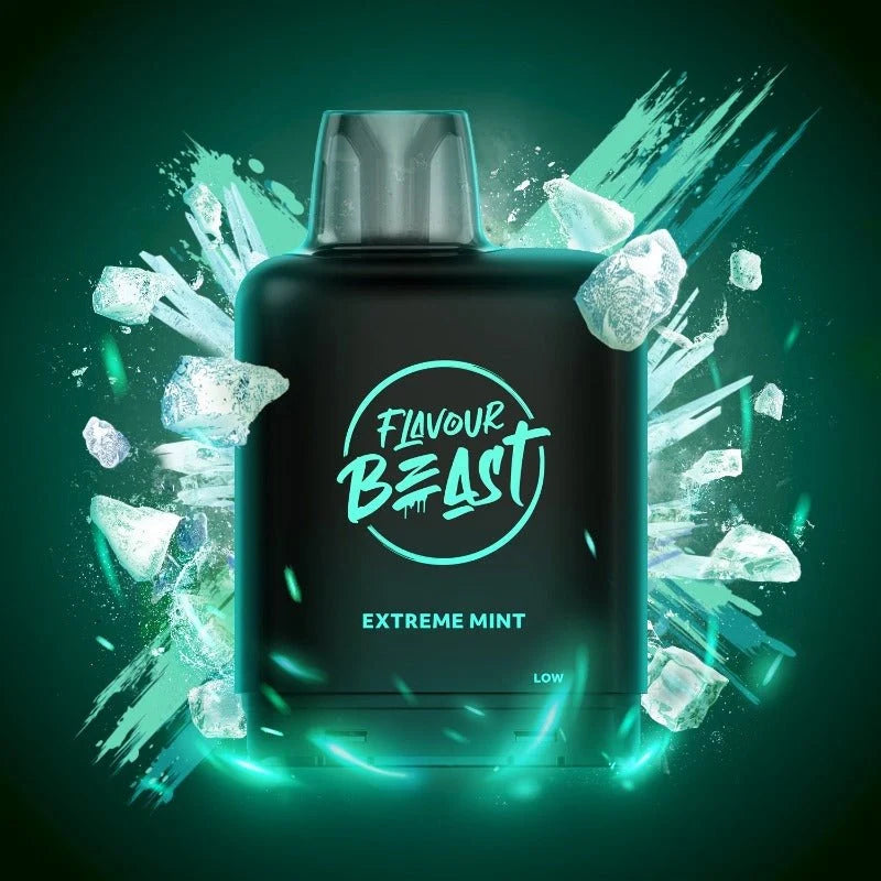 Flavour Beast Level X M series 160k pod Extreme Mint Iced 20mg (Provincial)
