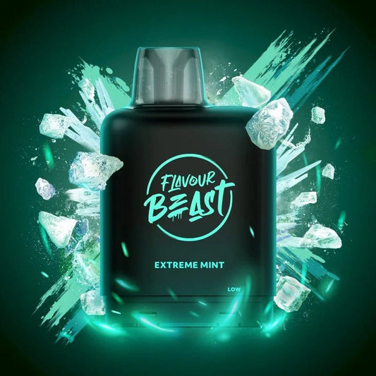Flavour Beast Level X M series 160k pod Extreme Mint Iced 20mg (Provincial)