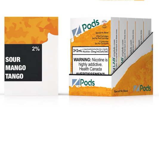 Zpods Sour Mango Tango 20mg (Provincial)