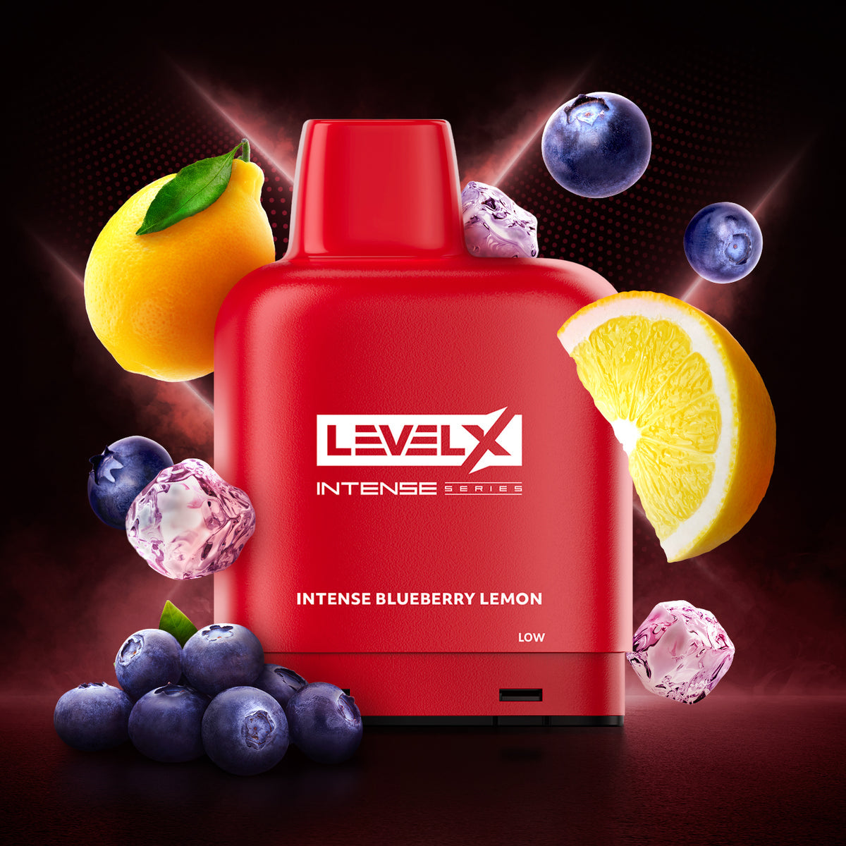 LevelX Intense Series Pod 7K Intense Blueberry Lemon 20mg