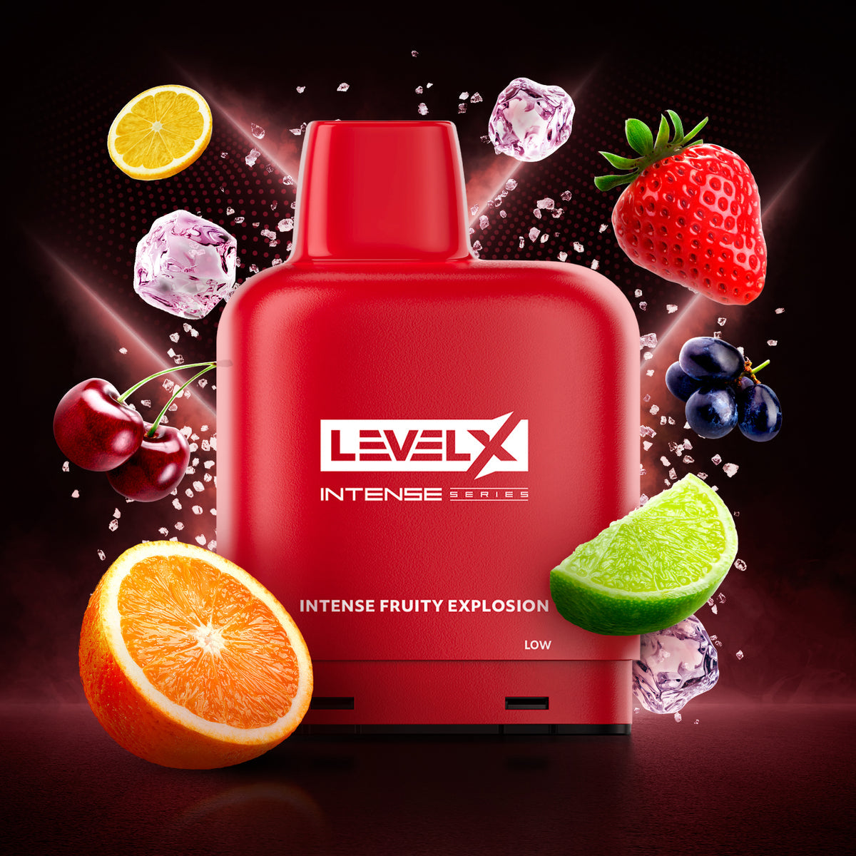 LevelX Intense Series Pod 7K Intense Fruity Explosion 20mg