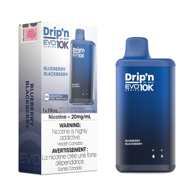 Drip’n EVO 10K Blueberry Blackberry 20mg/mL disposable