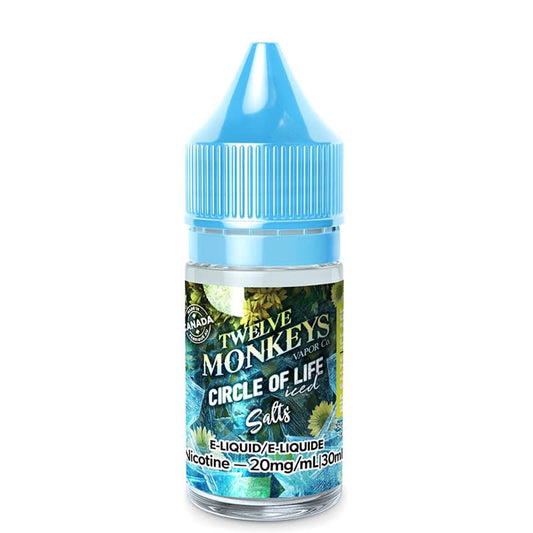 Twelve monkeys E-liquid ice age circle of life 10mg - 30ml