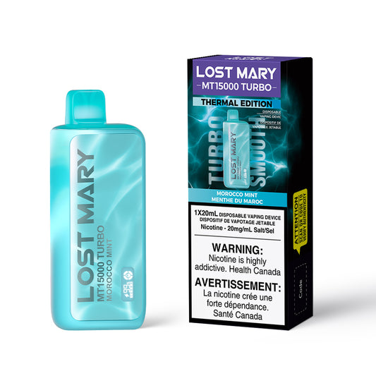 Lost Mary 15K Morocco Mint (Thermal) Disposable 20mg