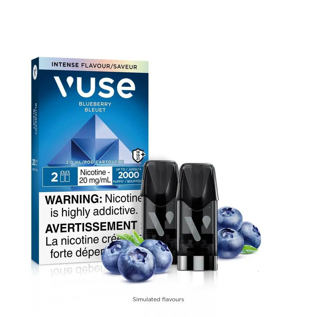 Vuse ePod Blueberry 20mg X2 (Provincial Tax)