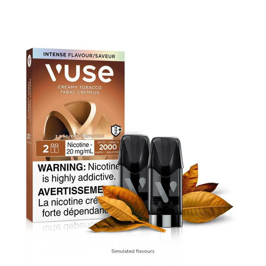 Vuse ePod Creamy Tobacco 20mg X2 (Provincial Tax)