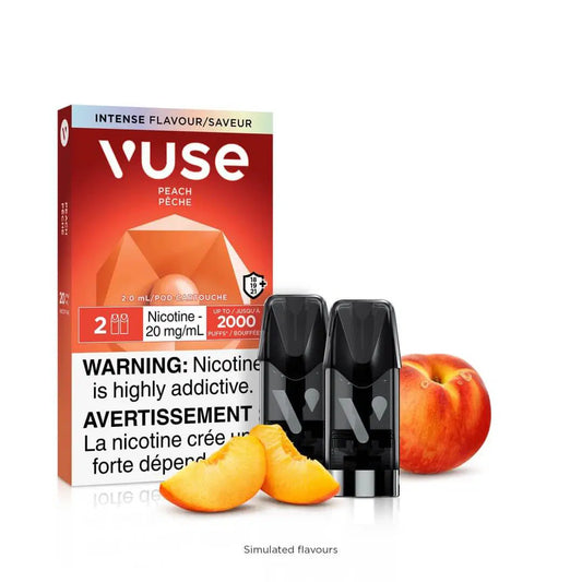 Vuse ePod Peach 20mg X2 (Provincial Tax)