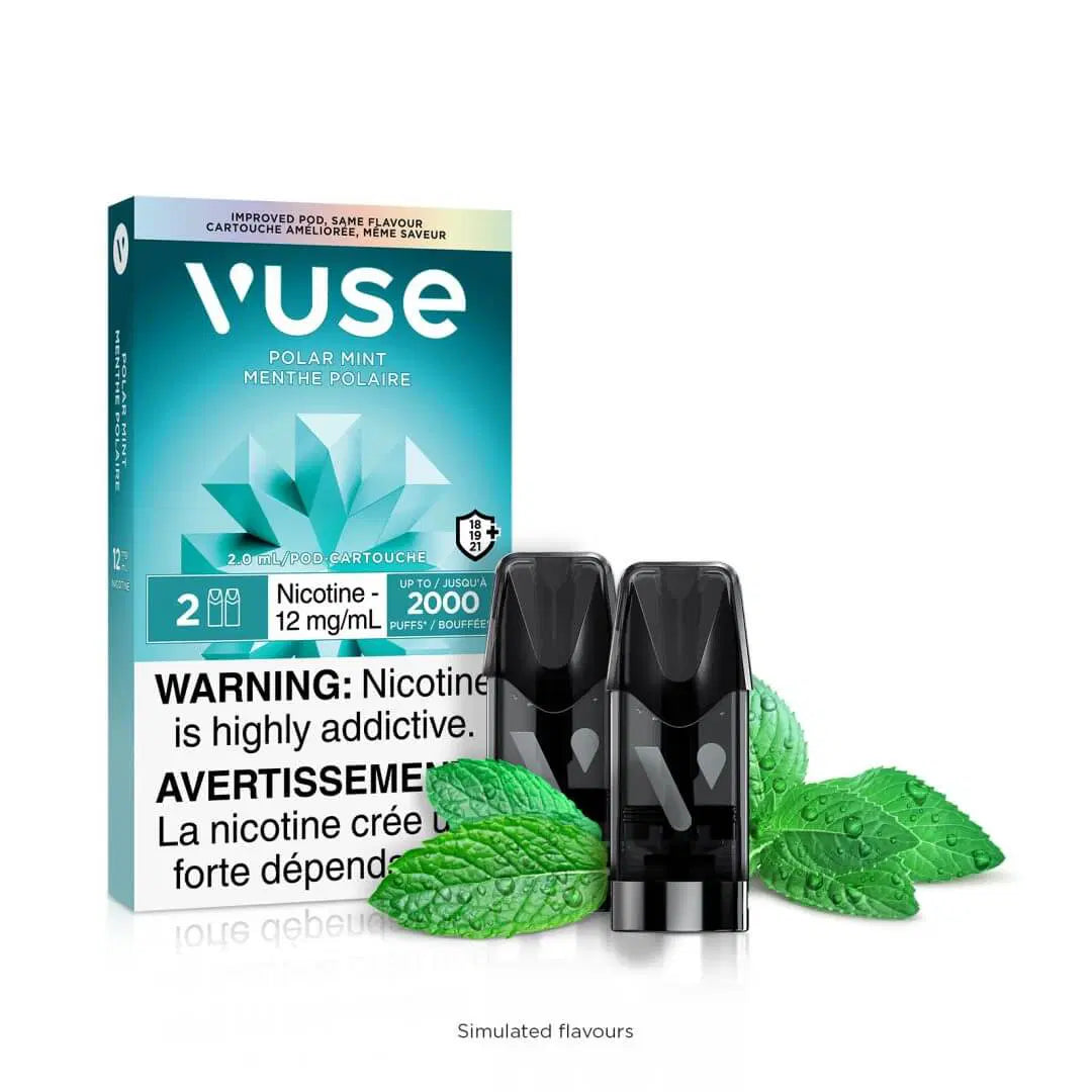 Vuse ePod Polar Mint 12mg X2 (Provincial Tax)