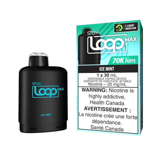 Stlth Loop Max 70K Ice Mint 20mg - 20ml (Provincial)