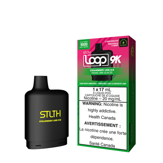 Stlth Loop pod 9K Strawberry Lime ice 20mg - 17ml