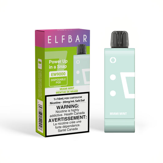 Elf Bar EW9000 Pod Miami Mint 20mg