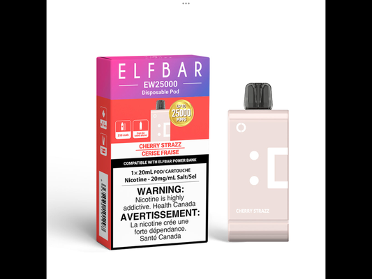 Elf Bar EW25K Pod Cherry Strazz 20mg (Provincial)