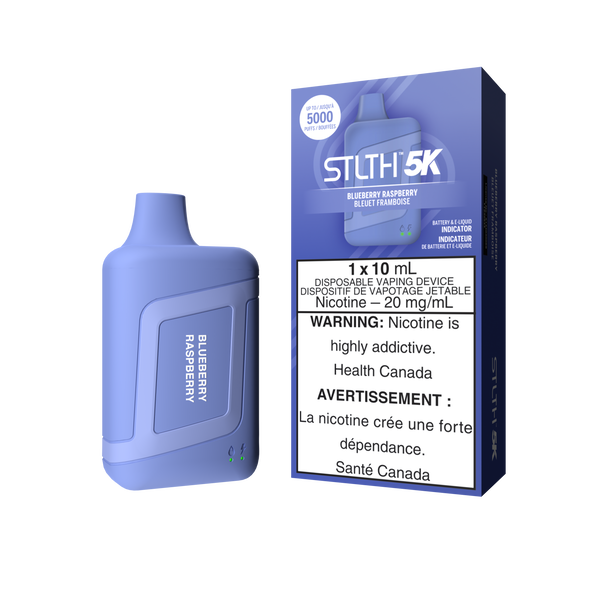 Stlth 5k Blueberry Raspberry 20mg/mL disposable