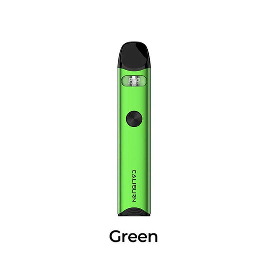 Uwell Caliburn A3 vaping device kit Green