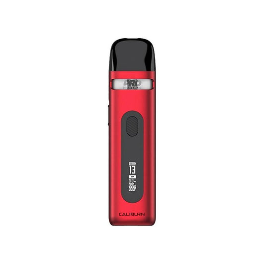 Uwell Caliburn X vaping device kit Ribbon Red